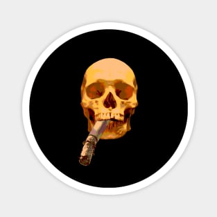 smoked skull Magnet